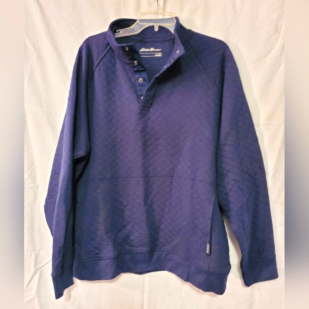 Men's Eddie Bauer sweater dark blue XL